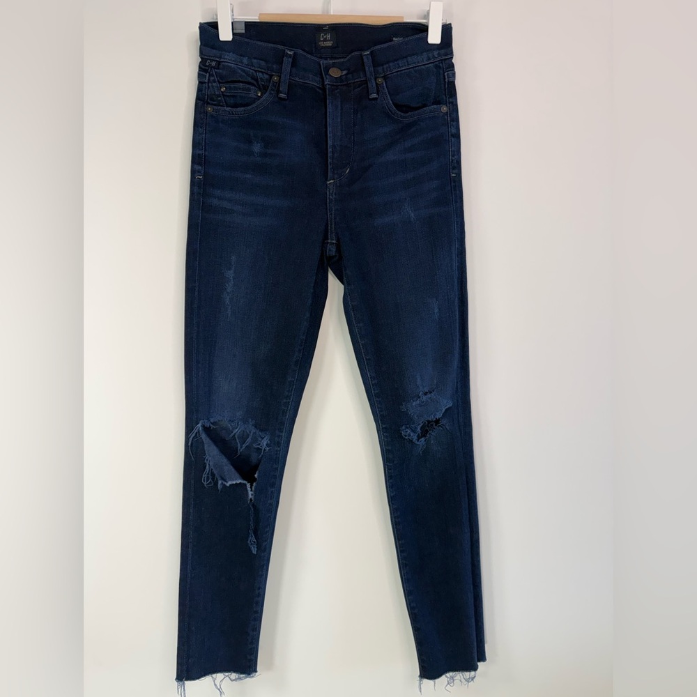 #110 Citizens of Humanity 'Rocket High Rise Skinny' Blue Jeans - 25